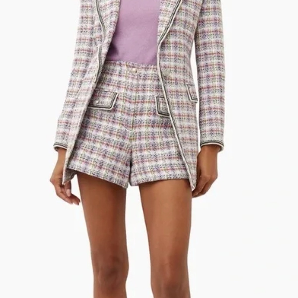 House of Harlow Tweed Shorts